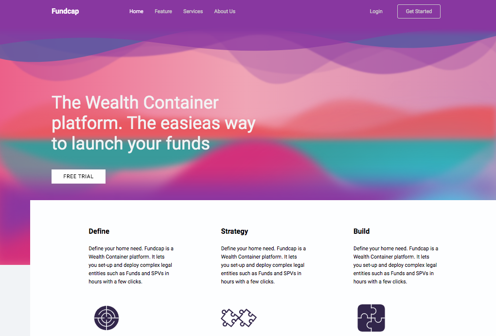 Fundcap main-page