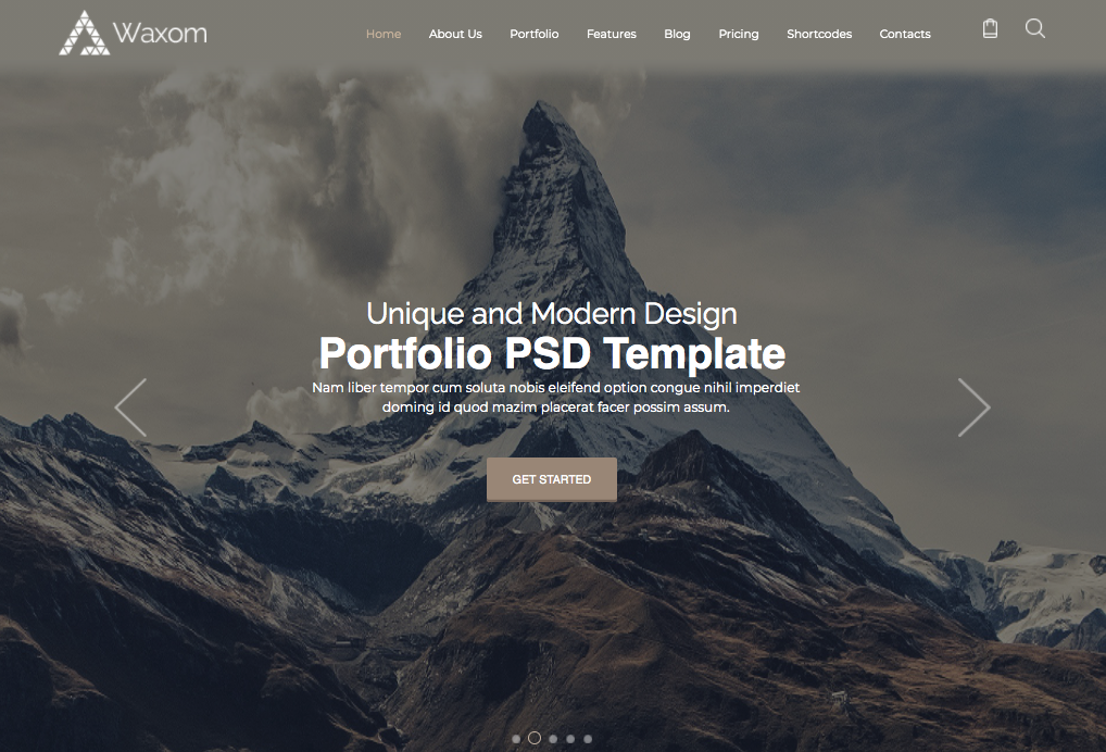 Waxom main-page